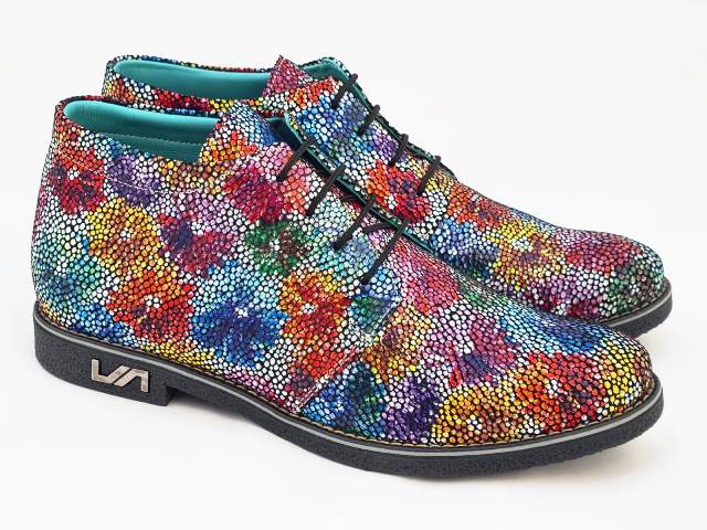 Pantofi dama piele model floral Dana biashoes.ro imagine reduceri